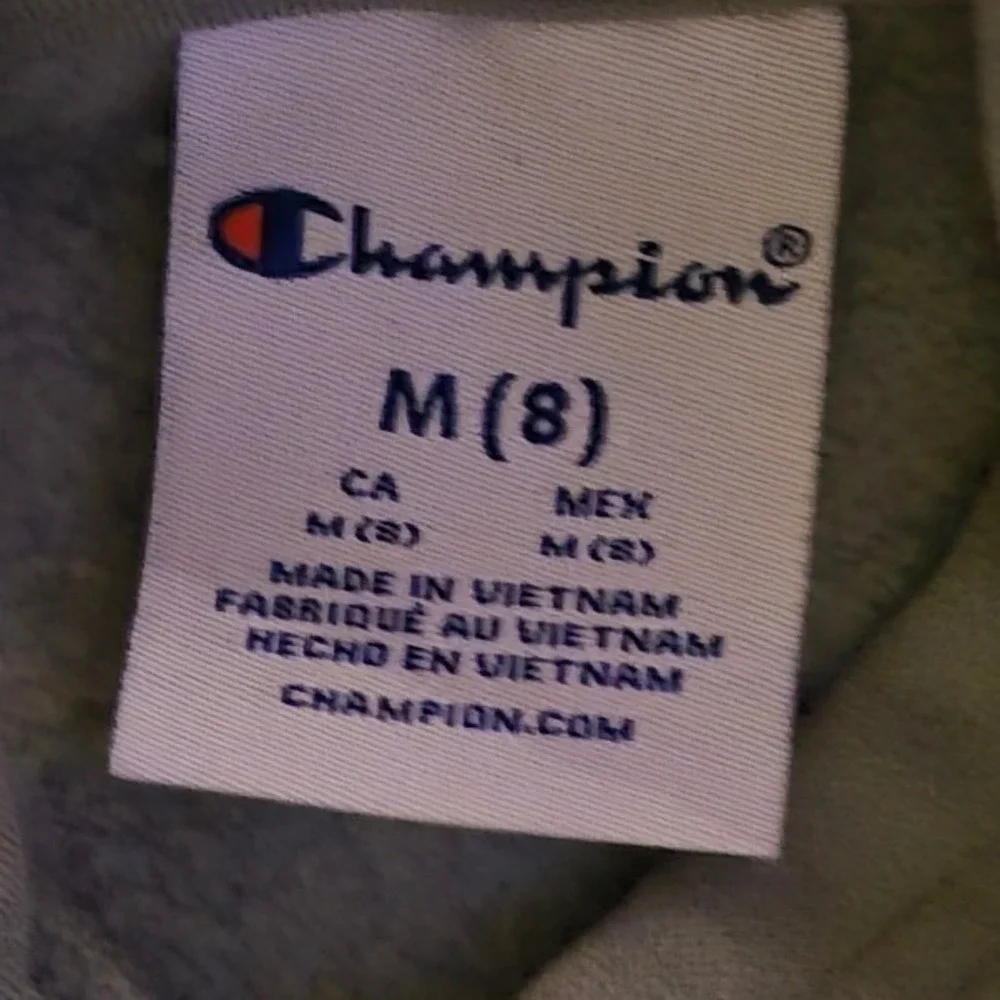 Champion Girls Sage‎ Green Rainbow Logo Hoodie and Sweatpants Set Size M 8